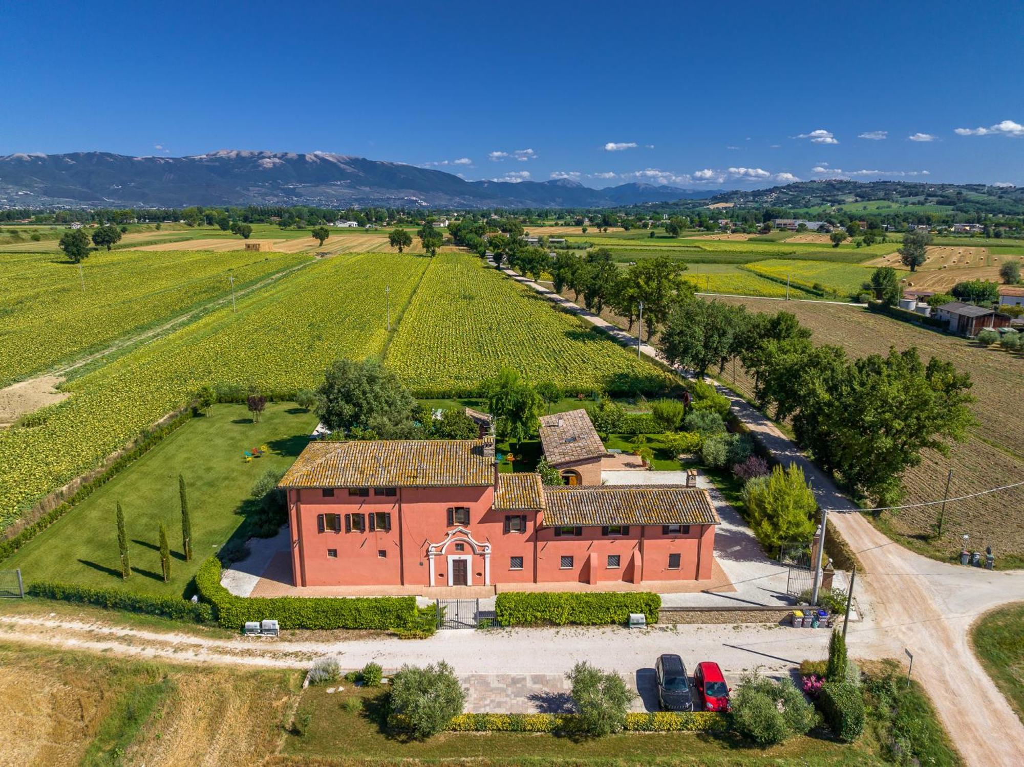 Villa Casale Morotti Bevagna Exterior foto